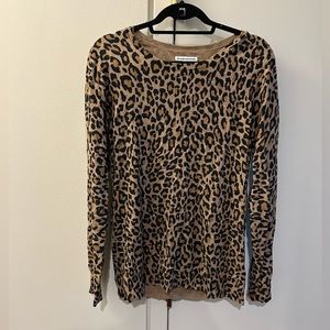 Animal print sweater